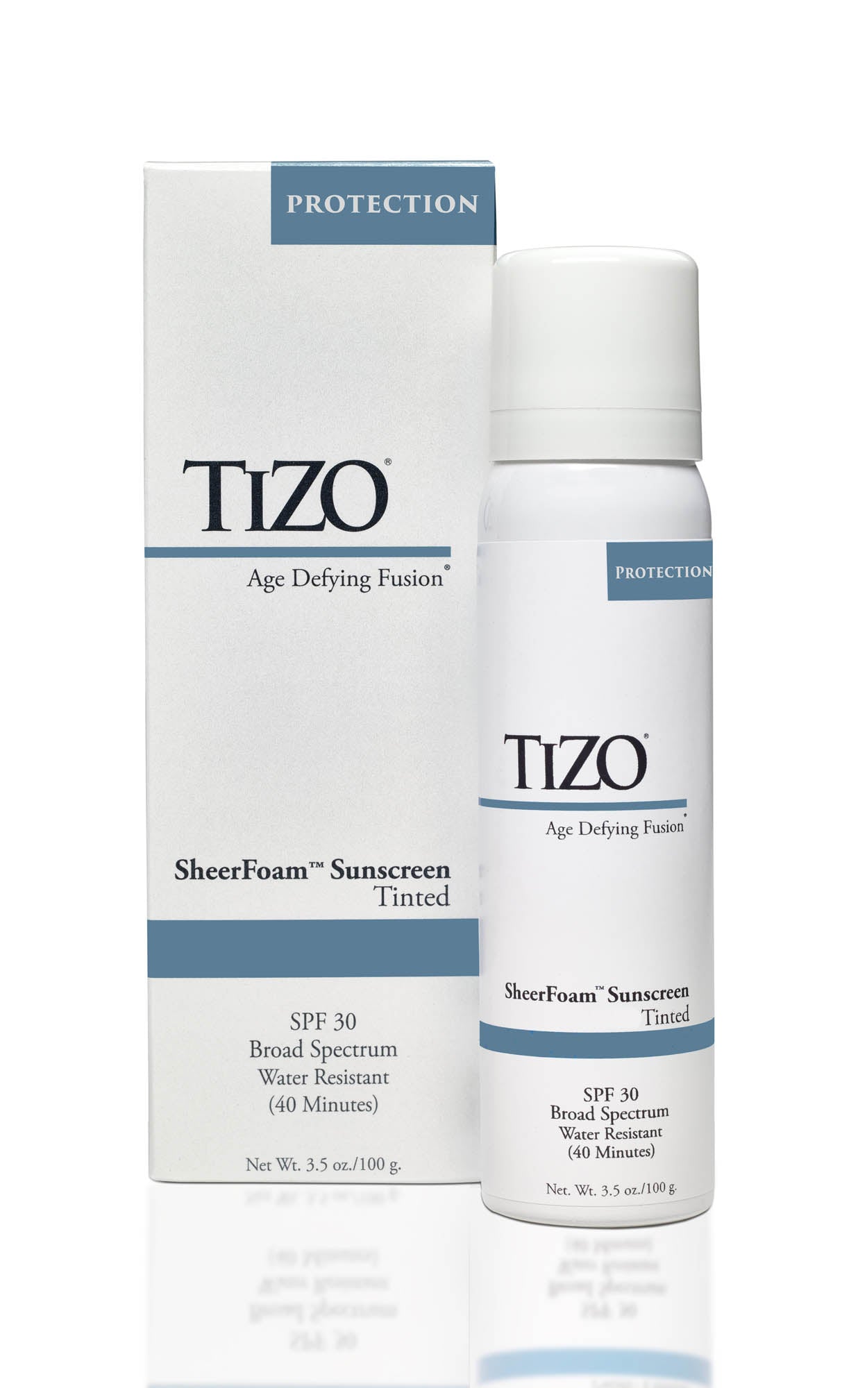 Tizo Sheerfoam Sunscreen Tinted SPF 30